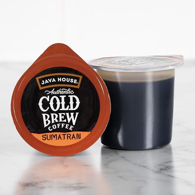 1 Revised product name: Java House Single Serve Sumatran Cold Brew Coffee Concentrate Liquid Pods, 12 Count.