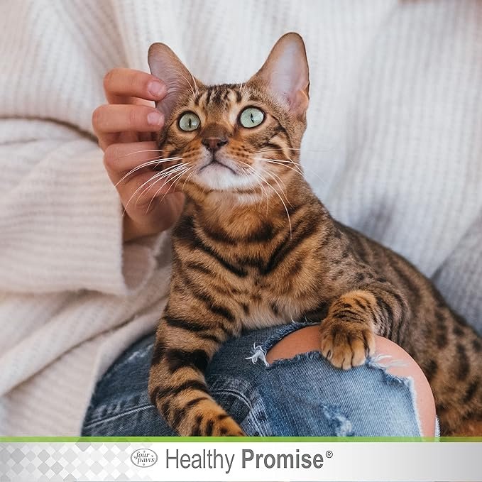 3 Four Paws Healthy Promise Aloe Ear Mite Treatment for Cats 0.75 Fl. Oz.