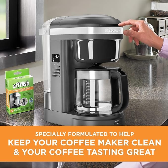 2 Renewed Brew Coffee Maker Cleaner: Compatible with Various Brewers, 3 Tablets