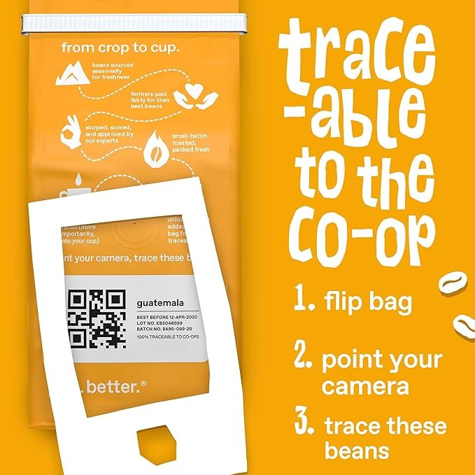 1 Fairtrade Organic Coffee, Sweet Espresso Medium Dark Roast, Ground Coffee Beans - Pure Arabica Coffee (8 oz Bag), 0.5 Pound (Pack of 1)