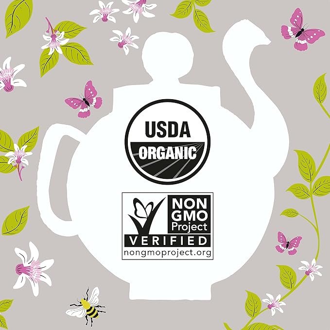 5 Clipper Tea Organic Earl Grey - USDA Organic, Non-GMO, Fair Trade, Sustainable Caffeinated Tea, 1 Pack, 20 Unbleached Tea Bags