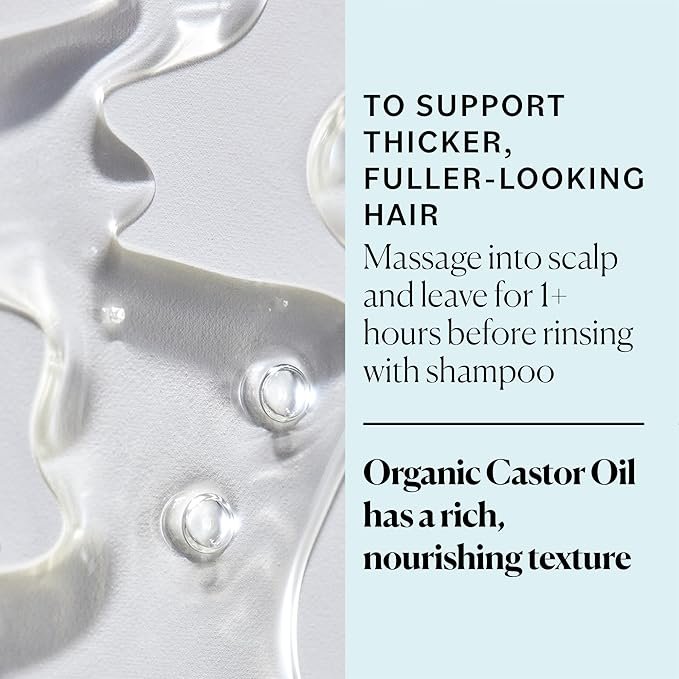 3 Sky Organics Castor Oil (2x16oz) USDA Organic Cold-Pressed Unrefined100% Pure Hexane-Free Castor Oil Conditioning & Healing For Dry Skin, Hair Growth for Eyelashes & Eyebrows with Exclusive Ebook