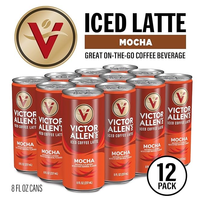 1 Ready to Drink Mocha Latte - 12 Pack of 8oz Cans