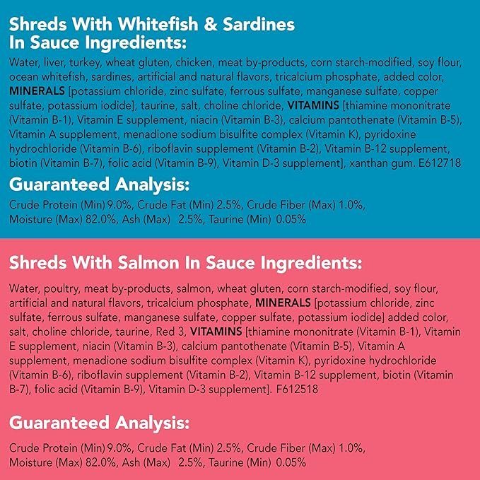 4 Purina Friskies Wet Cat Food Variety Pack, Fish-A-Licious Shreds, Prime Filets & Tasty Treasures - (Pack of 32) 5.5 oz. Cans