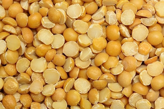 2 Yupik Peas, Organic Split Yellow, 2.2 lb, Pack of 1