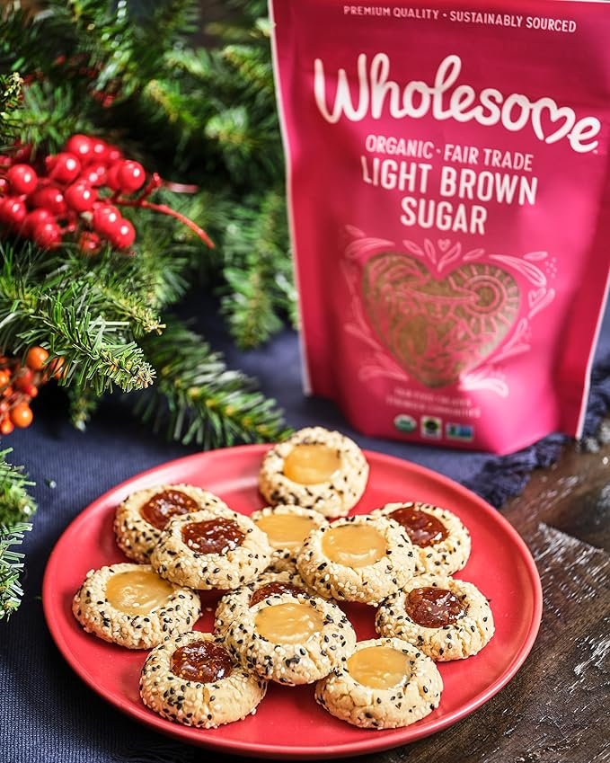 3 Wholesome Sweeteners Fair Trade Organic Light Brown Sugar, 24-Ounce Pouches (Pack of 6)