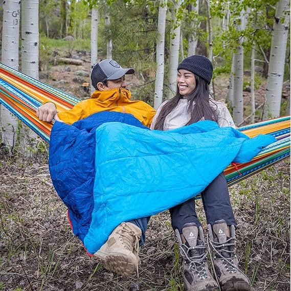 3 360 ThermaQuilt 3-in-1 Hammock Underquilt, Blanket and Sleeping Bag (Red/Crimson)