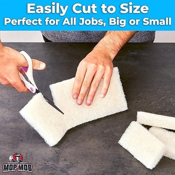 5 Durable Cleaning Pads 5-Pack for Various Surfaces