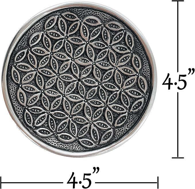 1 Nag Champa Incense Sticks with Flower of Life Incense Holder - 100 Gram Box