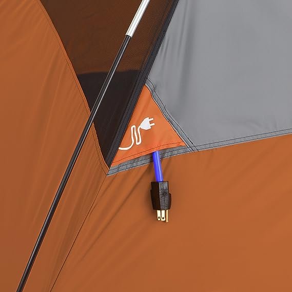 2 CORE Tents for Family Camping, Hiking and Backpacking | 4 Person / 6 Person / 9 Person / 11 Person Dome Camp Tents with Included Tent Gear Loft for Outdoor Accessories