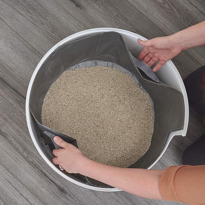 4 Reusable Litter Box Liners by Bundle & Bliss, 3-Pack - Easy to Clean, Non-Slip Litter Liners For Secret Litter Box - Durable Design, Waterproof, Scoop & Scratch-Resistant, Leak Proof, Machine-Washable