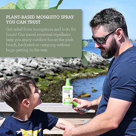3 Extreme Bug Spray - Child-Safe, Natural Outdoor Insect Repellent - 8 Ounce