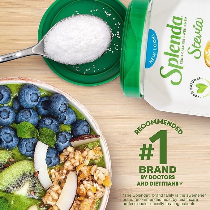 2 SteviaZero Sweetener, Natural Sugar Substitute, 19 oz Jar