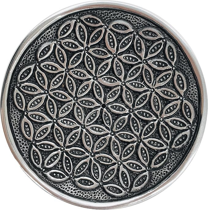 4 Nag Champa Incense Sticks with Flower of Life Incense Holder - 100 Gram Box