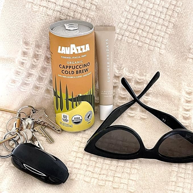4 Organic Cappuccino Cold Brew Coffee by Lavazza - (8 fl oz - Pack of 4)