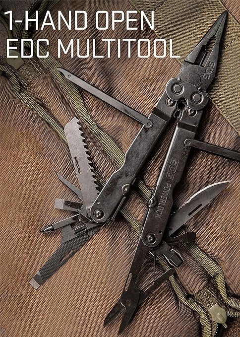 1 Product Name: EOD Multi-Tool B61N-CP - 18 Tools, Black Finish, Nylon Pouch, Enhanced Leverage