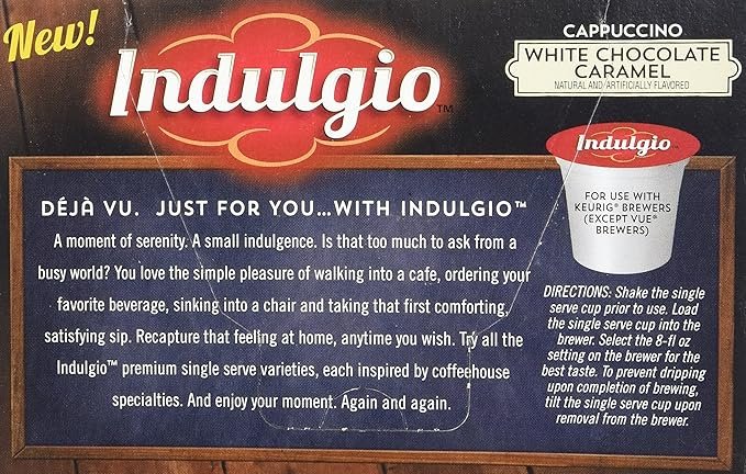 2 Keurig K-Cup Brewers 12-Count Single Serve Cup, White Chocolate Caramel Cappuccino.