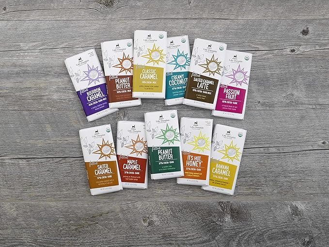 1 Lake Champlain Chocolates BAR 80% DK ORG FFL, 3 Ounce (Pack of 12)