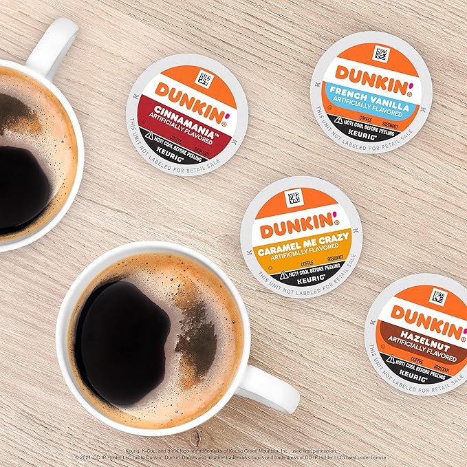 1 Assorted Dunkin' Coffee Blend Pack, 60 Keurig K-Cup Pods