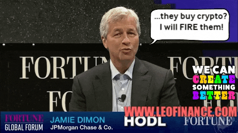 Jamie Dimon of JPMorgan & Chase | *satirical gif* created by @sgt-dan using giphy.com