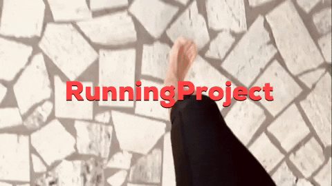 Running Barefoot animated GIF