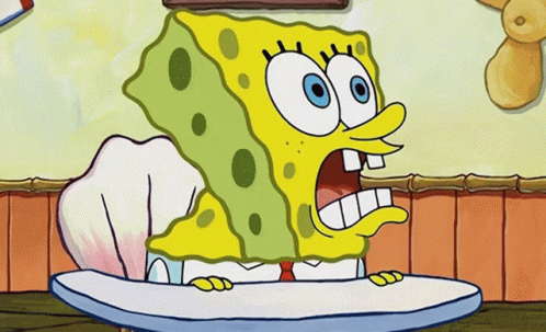 spongebob spinning head meme