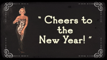 New Year Cheers GIF by Bells and Wishes