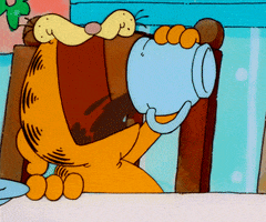 Tired Cup Of Coffee GIF by Garfield