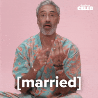 just married love GIF