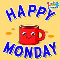 Good Morning Sun GIF by Lucas and Friends by RV AppStudios