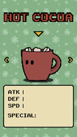 Hot Chocolate Christmas GIF by Spacey