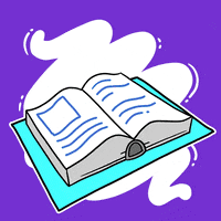 Books Reading GIF by Ari Farley