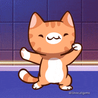 Cat Butt GIF by Alex Anderson