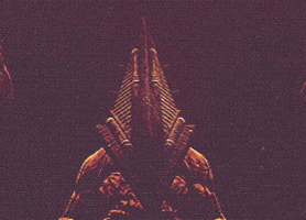 Animated pyramid head GIF