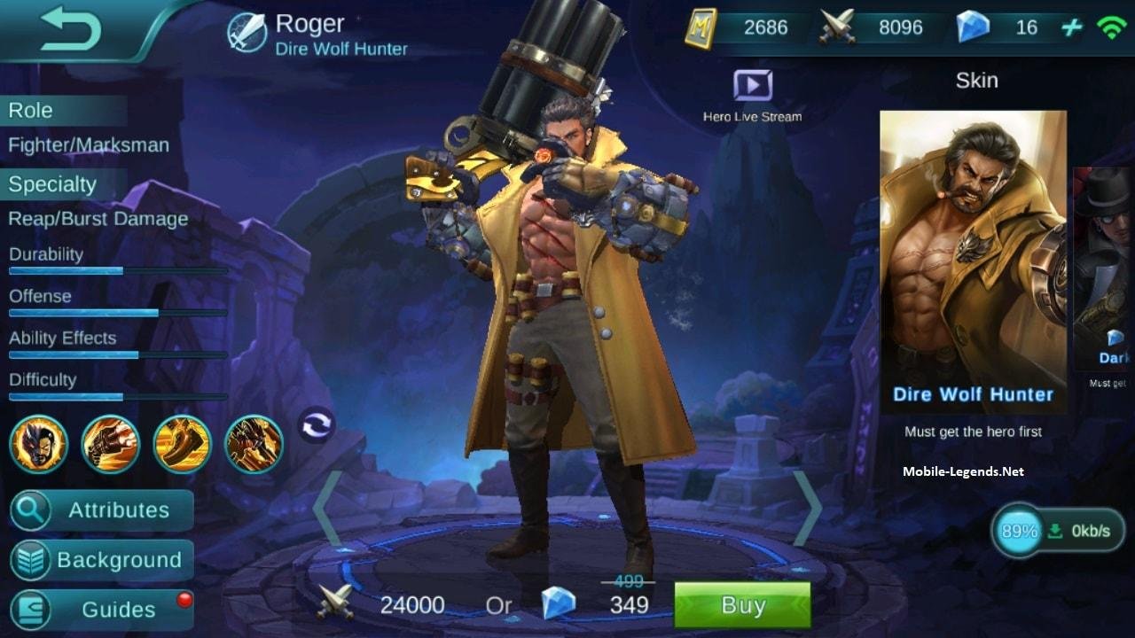 Game Series] ~ Guide and Skill Hero Roger Mobile Legends {Episode 19} #  [ENG / IND] | PeakD