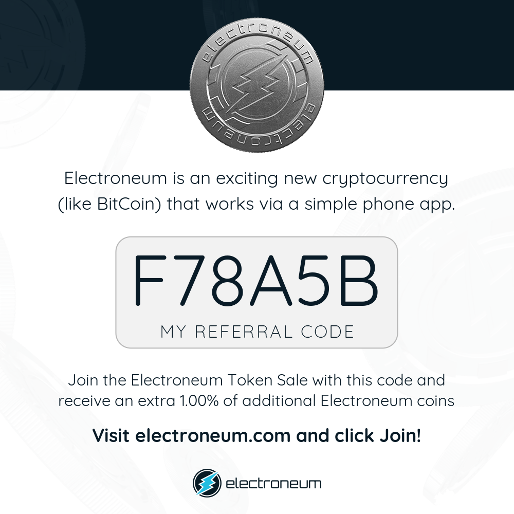 Electroneum Signup Offer