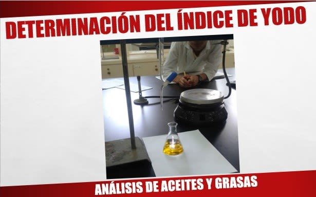 Determinación del índice de yodo en muestras de aceite y grasas | PeakD