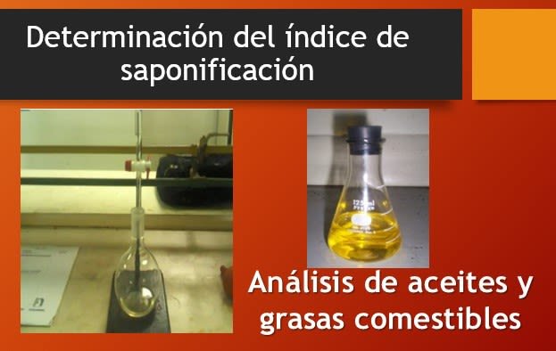 Consejo Desgracia Gracioso Determinación del índice de saponificación en aceites y grasas | PeakD