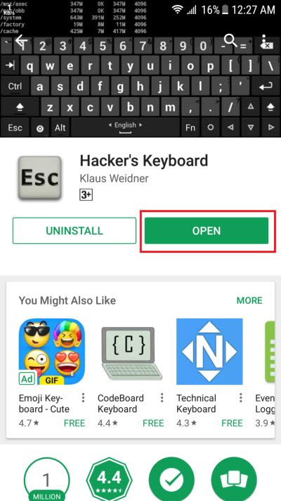 Hacker's Keyboard – Apps on Google Play