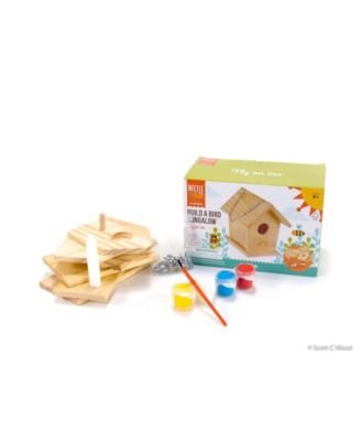 6 Toysmith Toysmith Build A Bird Bungalow (House) Craft Kit