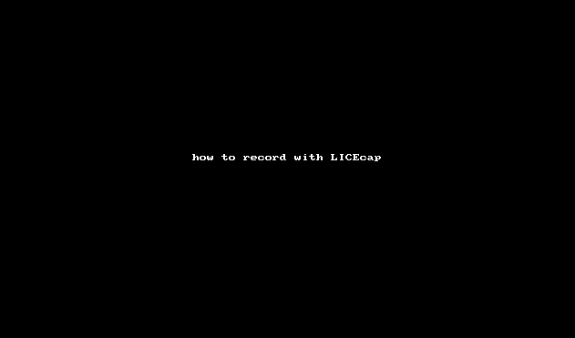 how to licecap