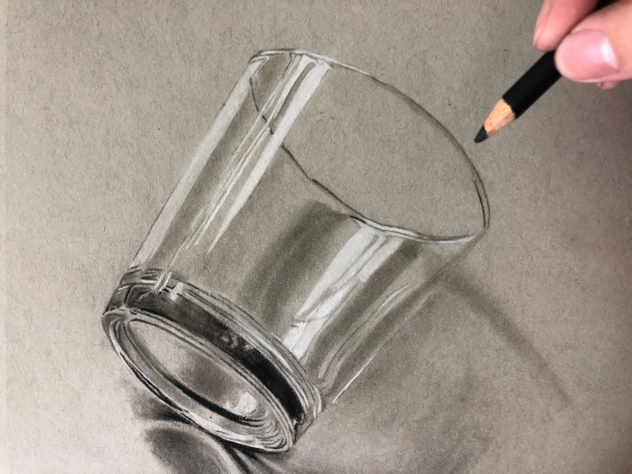 realistic drawings of 3d objects