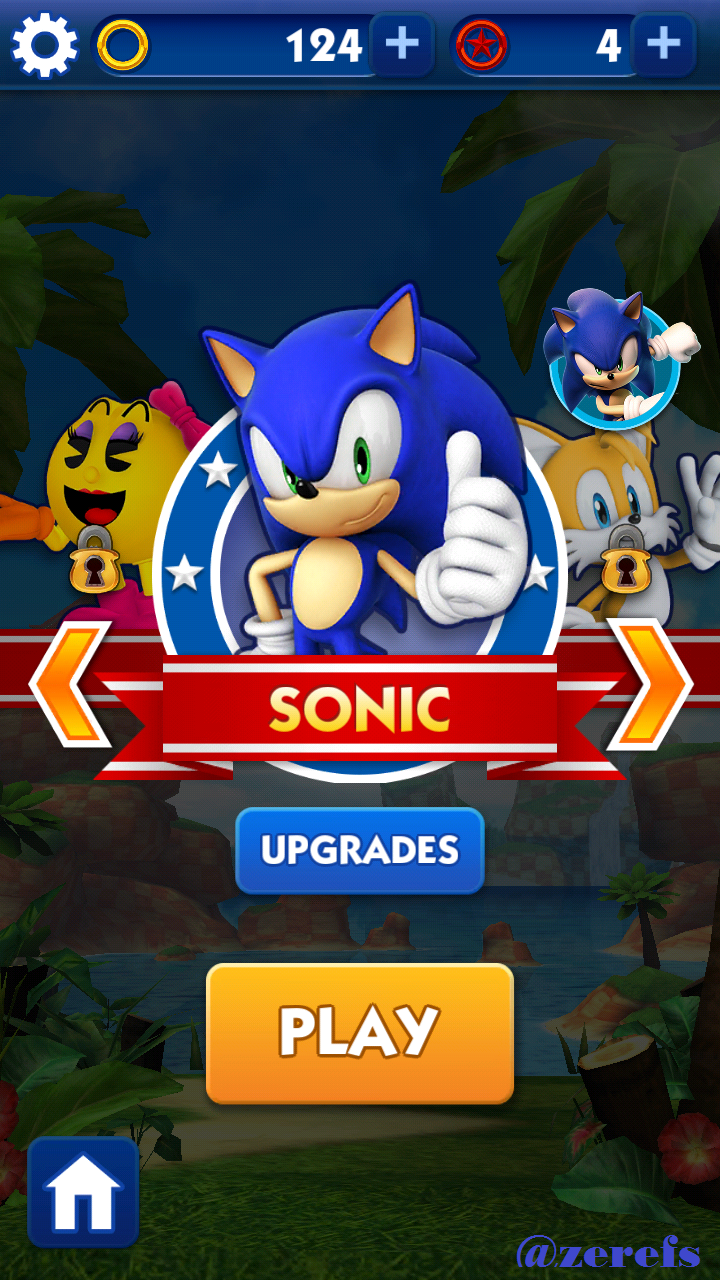 SONIC DASH - GAMEPLAY IOS/ANDROID 