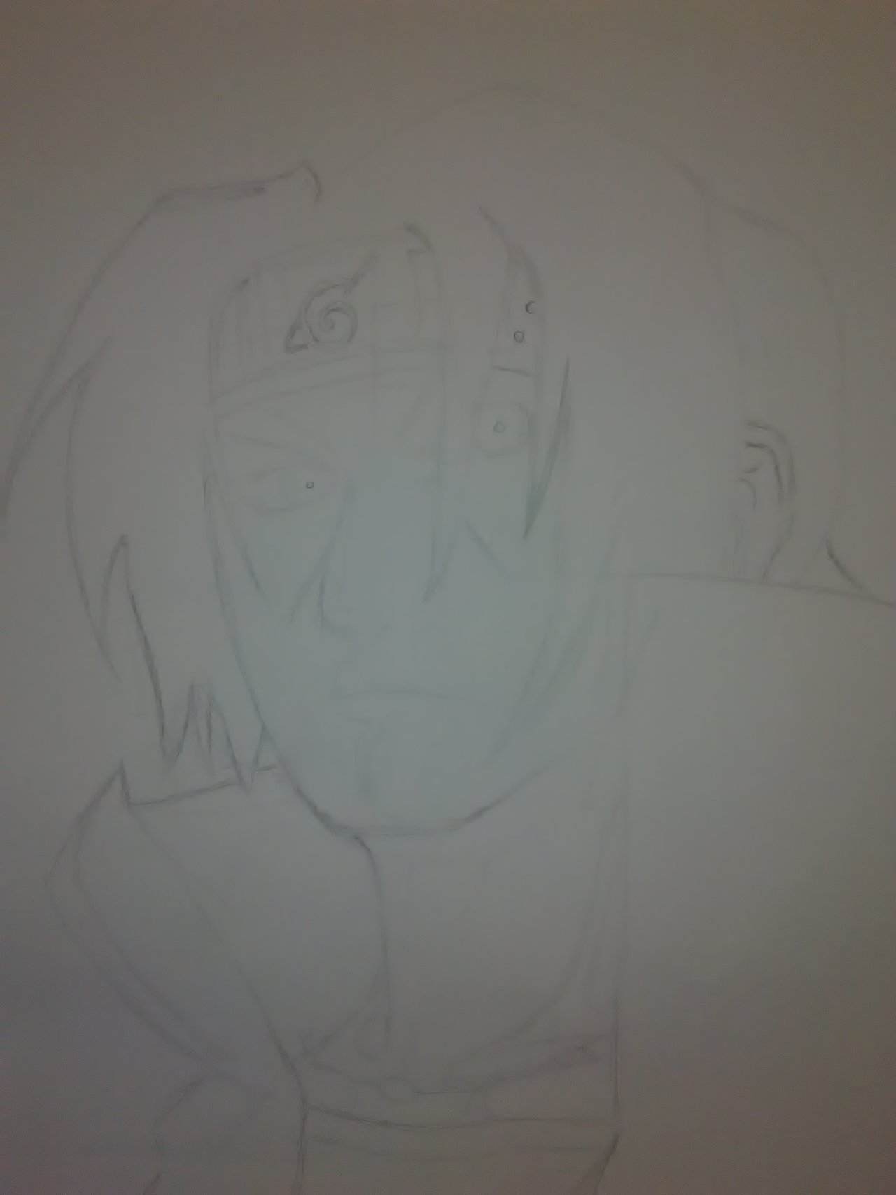 Art - Itachi Uchiha drawing step by step Naruto series — Steemit