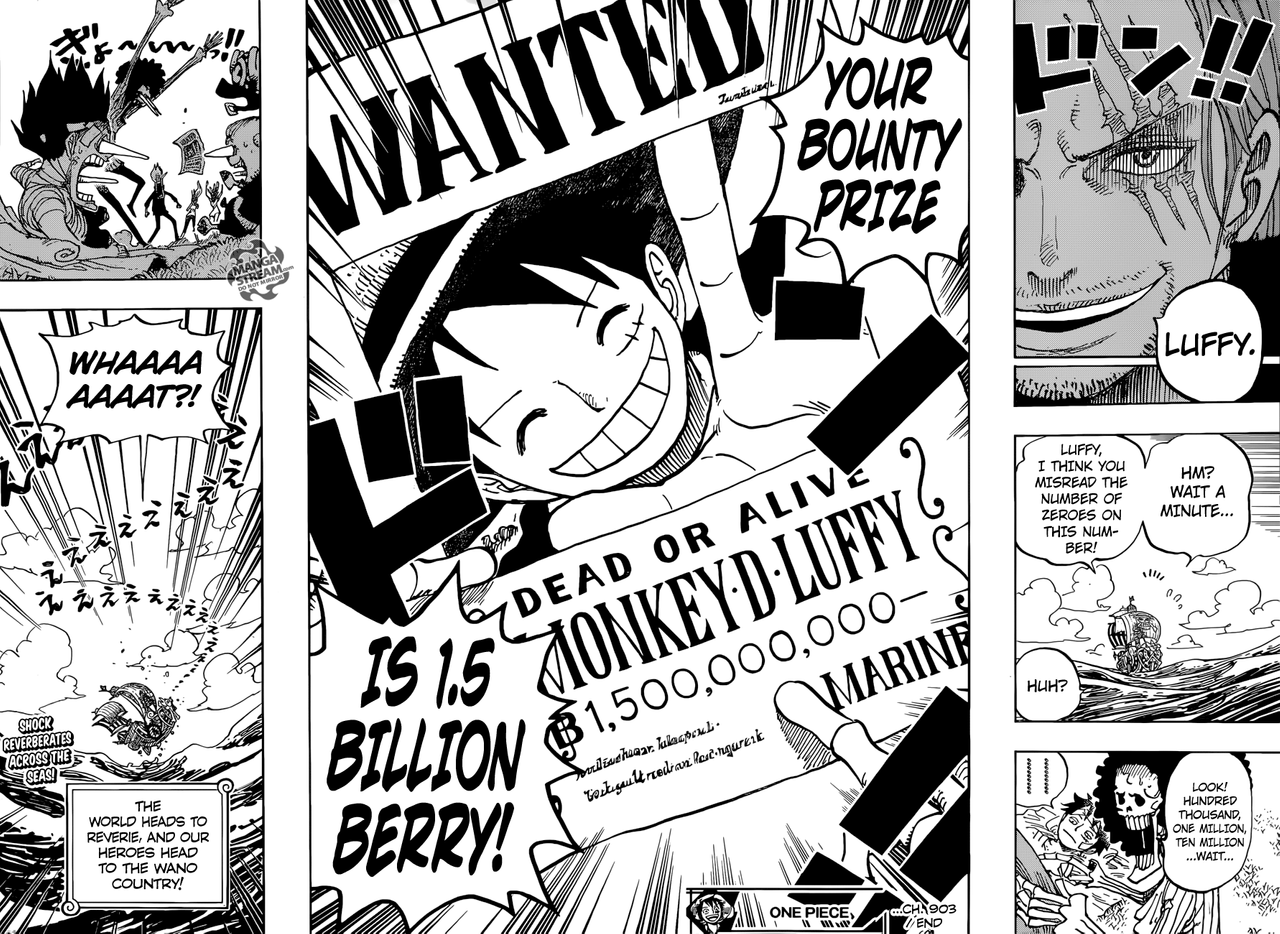 One Piece: Why Luffy's Bounty Is 3 Billion Berries, Explained