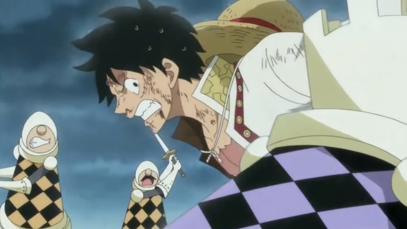 Anime One Piece Episode 810 Luffy Defeat Peakd