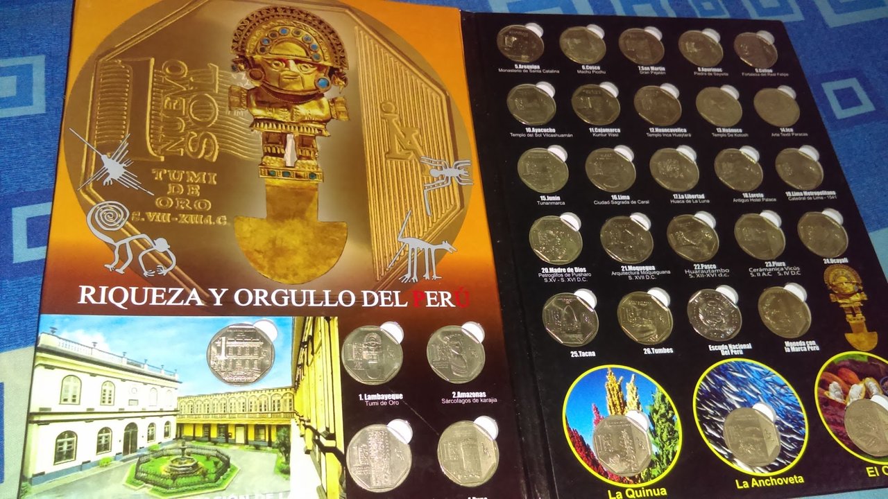 Monedas De Coleccion Riqueza Y Orgullo Del Peru