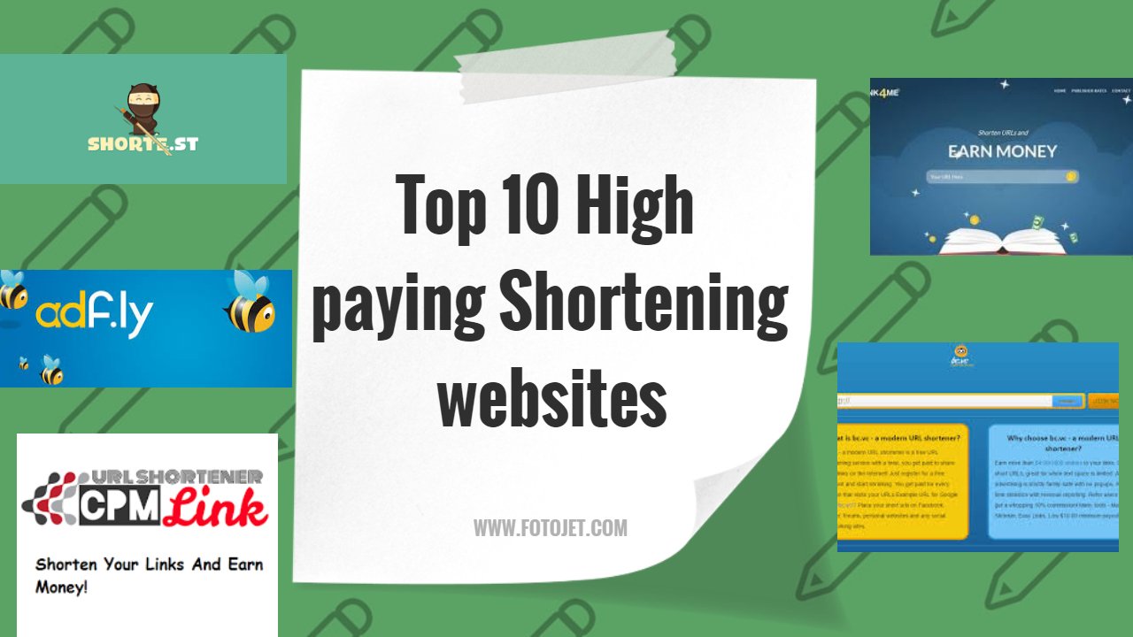 What to earn extra money online???Top 10 High paying Shortening websites |  PeakD