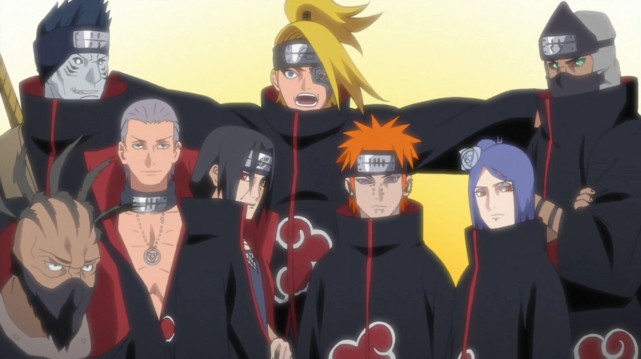 akatsuki todos os membros  Personajes de anime, Imagenes animadas,  Personajes de naruto shippuden