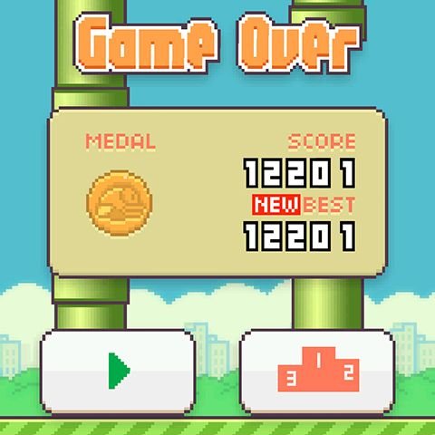 flappy bird highest score 9999